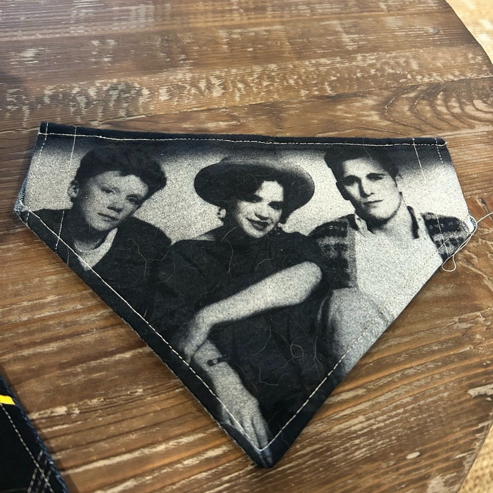 Slip in dog Bandana with Vintage Sixteen Candles print